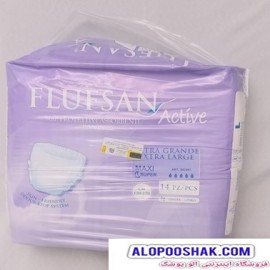 پوشک شورتی فلوفسان ایکس لارج جذب بالا flufsun xl maxi super