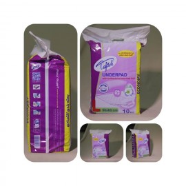 زیر انداز بهداشتی یکبار مصرف بیمار تافته 60 در 90 بسته 10 عددی