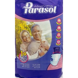 پوشک بزرگسال چسبی پاراسل متوسط parasol m بسته 12 عددی