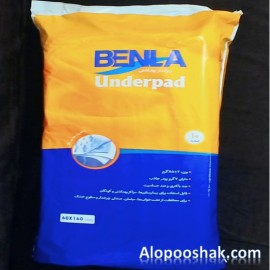 زیرانداز بنلا benla سایز 60 در 160 بالدار بسته 10 عددی