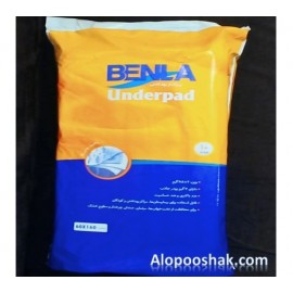 زیرانداز بنلا benla سایز 60 در 60 مخصوص نوزادان بسته 5 عددی